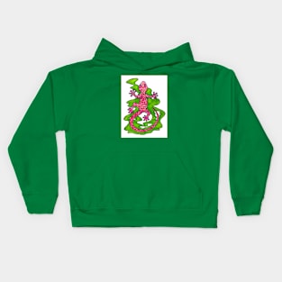 Pink Gecko Kids Hoodie